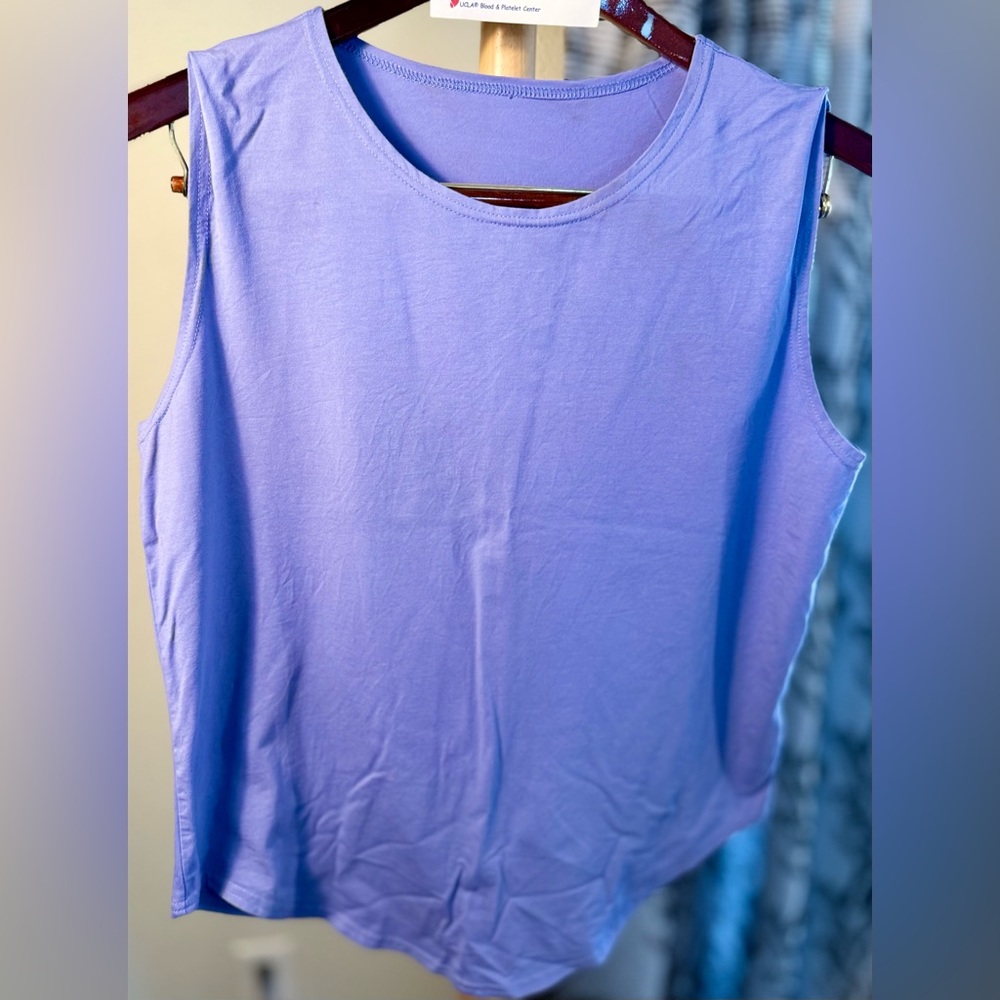 Senita Athletics Periwinkle Achiever Tank Top